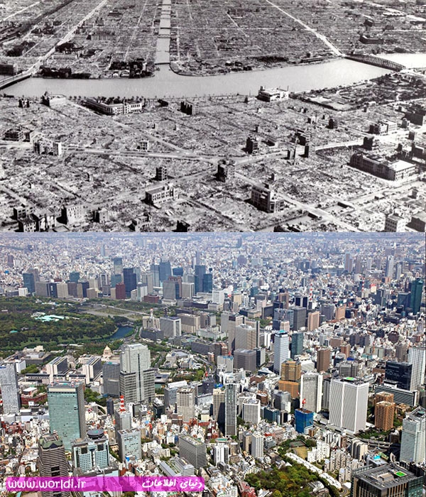 توکیو، ژاپن، پس از جنگ جهانی دوم 