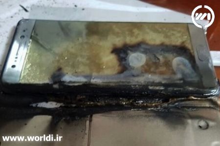 انفجار گلکسی نوت 7