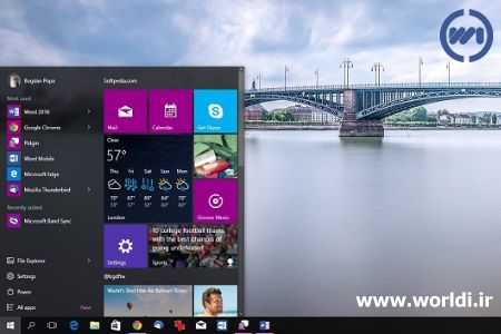 کار نکردن منوی استارت در ویندوز 10