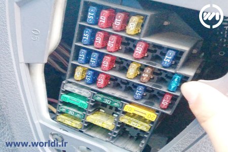نقشه جعبه فیوز L90