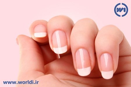 White nail