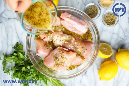 مرینیت کردن ماهی